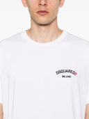 Tricou DSQUARED2, Milano, Logo frontal, White