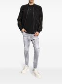 Tricou DSQUARED2, Elegant Logo Insert, Classic, Black
