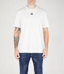 Tricou DSQUARED2, White, Central Logo