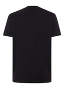Tricou DSQUARED2, Orange Logo Insert, Black, Slim Fit