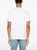 TRICOU DSQUARED2, Logo Print, Red Leaf, White, Cool Fit