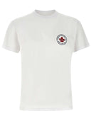 TRICOU DSQUARED2, Logo Print, Red Leaf, White, Cool Fit