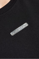 Tricou DSQUARED2, Silver Logo Application, Black, Cool Fit