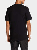 TRICOU DSQUARED, Logo-Print T-shirt, Regular Fit, Negru
