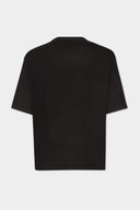 TRICOU DSQUARED2, Loose Fit Crush, Black