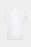Tricou DSQUARED2, Outline Logo, Cool Fit, White