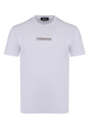 Tricou DSQUARED2, Outline Logo, Cool Fit, White