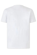 TRICOU DSQUARED2, Buzunar atasat cu logo, Alb, Cool Fit