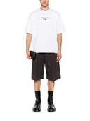 Tricou DSQUARED2, Logo Insert, Milano, White
