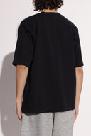 Tricou DSQUARED2, Logo brodat negru, Loose Fit, Negru