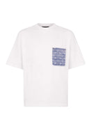 Tricou DSQUARED2, D2 Monogram Loose Fit T-Shirt