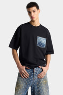 Tricou DSQUARED2, Monogram Loose Fit T-Shirt