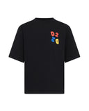 Tricou DSQUARED2, BLACK T-shirt with printed logo