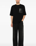 Tricou DSQUARED2, BLACK T-shirt with pocket