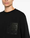 Tricou DSQUARED2, BLACK T-shirt with pocket