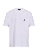 Tricou DSQUARED2, D2 Logo atasat, Alb