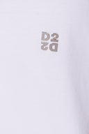 Tricou DSQUARED2, D2 Logo atasat, Alb 5