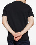 Tricou DSQUARED2, BLACK T-shirt with logo patch