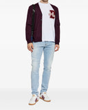 Tricou DSQUARED2, WHITE T-shirt with a logo-shaped patch