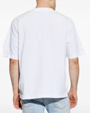 Tricou DSQUARED2, WHITE T-shirt with a logo-shaped patch