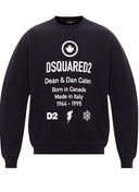 Bluza Dsquared2, Maneci Lungi, Black