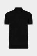 Tricou DSQUARED2, Knit Polo, Black