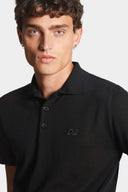Tricou DSQUARED2, Knit Polo, Black