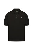 Tricou DSQUARED2, Polo Design, Logo Insert, Black, Regular Fit