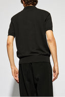 Tricou DSQUARED2, Polo Design, Logo Insert, Black, Regular Fit