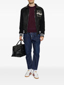 Bluza DSQUARED2, Burgundy Crewneck Sweater