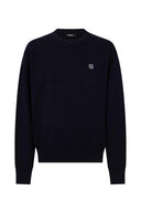 Pulover DSQUARED2 Metal D2 Upside Down Knit – Albastru