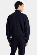 Cardigan DSQUARED2 Metal D2 Upside Down – Albastru