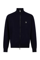 Cardigan DSQUARED2 Metal D2 Upside Down – Albastru