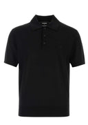 Tricou DSQUARED2, Upside down polo, Black