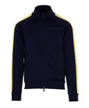 Jacheta Dsquared2, Insertie cu frunze, Negru si Galben
