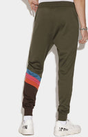 Pantaloni DDSQUARED2, Green, Tape Logo