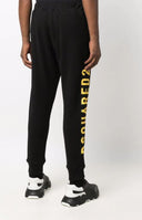 Pantaloni DSQUARED2, Logo Print Yellow