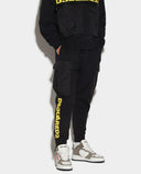 Pantaloni DSQUARED2, Cipro Cargo Pants, Negru