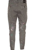 Pantaloni DSQUARED2, Pinky Splash Chino Pants, Gri