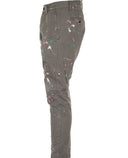 Pantaloni DSQUARED2, Pinky Splash Chino Pants, Gri