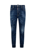Blugi DSQUARED2, Track Denim Pants, S74KB0860S30805470