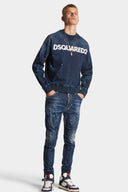 Blugi DSQUARED2, Track Denim Pants, S74KB0860S30805470