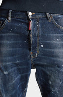 Blugi DSQUARED2, Track Denim Pants, S74KB0860S30805470