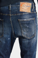 Blugi DSQUARED2, Track Denim Pants, S74KB0860S30805470