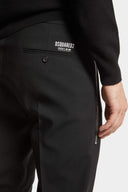 Pantaloni Dsquared2, Headquarter Skinny Techno, Black