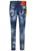 Jeans Dsquared2, Banda Colorata, S74LB0845470