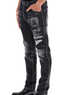 Blugi DSQUARED2, Insertie logo alba, Cool Guy