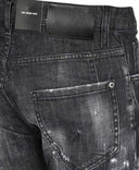 Blugi DSQUARED2, Tidy Biker, Black