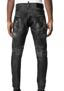 Blugi DSQUARED2, Tidy Biker, Black
