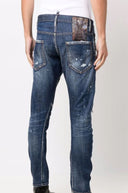 BLUGI  DSQUARED2,  Sexy Twist Jean, Blue